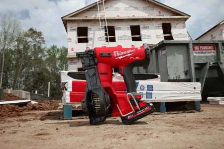 Аккумуляторный гвоздезабиватель(нейлер) с барабанным магазином Milwaukee M18 FRCN45-0X FUEL (Арт. 4933498168)