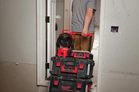 Аккумуляторный вентилятор Milwaukee M18 AFG2-0 PACKOUT (замена для 4933451022) (Арт. 4933493443)