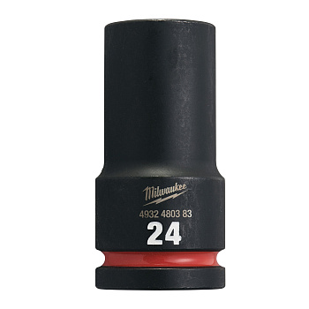 Головка ударная удлиненная Milwaukee 3/4" 24 мм (замена для 4932471646) (Арт. 4932480383)
