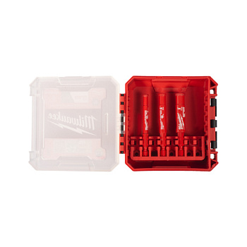 Набор алмазных корончатых сверл Milwaukee Diamond Max 6 / 8 / 10 мм / хвостовик 1/4'' Hex (3 шт) (замена для 4932471771) (Арт. 4932498368)