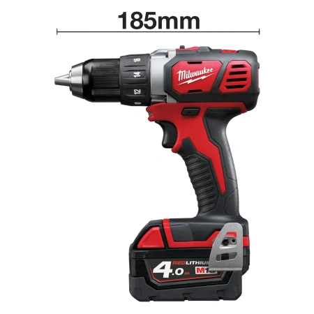 Аккумуляторная безударная дрель-шуруповерт Milwaukee M18 BDD-402C  (Арт. 4933443565)