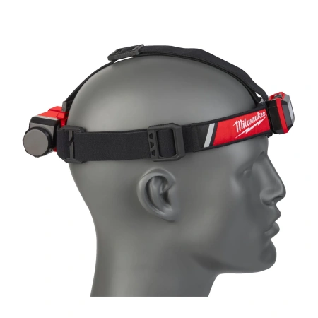 Аккумуляторный налобный, светодиодный фонарь, заряжаемый через USB Milwaukee L4 HLRP-301 (Арт. 4933479767)
