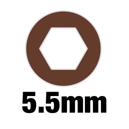 Отвертка торцевая магнитная Milwaukee HOLLOWCORE™ сквозная SW5.5 (отверстие под М3) (замена для 48222532) (Арт. 4932479885)