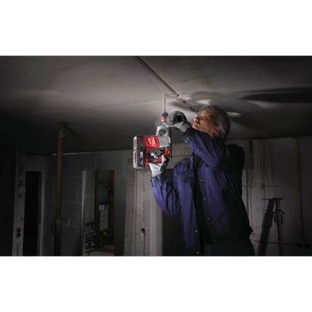 Аккумуляторный 4-х режимный SDS-Plus перфоратор со съемным патроном FIXTEC Milwaukee HD18 HX-402C  (Арт. 4933441280)