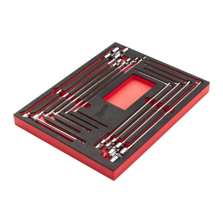 Ключи Т-образные шарнирные набор 10ед. с шестигранными головками в ложементе (Арт. 4932499295)