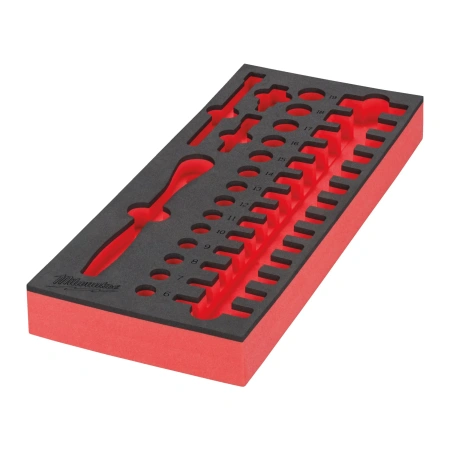 Ложемент пустой для набора 32ед. головок 3/8" с воротком с трещоткой (Арт. 4932493663)