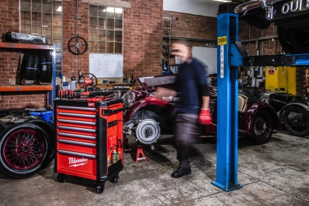 Тележка инструментальная с ящиками 30" / 78см, 7 полок (Арт. 4932478849)