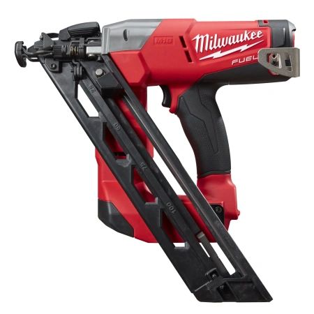 Аккумуляторный гвоздезабиватель(нейлер) с наклонным магазином Milwaukee M18 CN15GA-0X FUEL  (Арт. 4933459633)