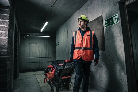 Жилет сигнальный Milwaukee Contractor оранжевый - 2XL/3XL  (Арт. 4932498000)