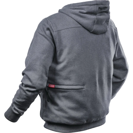 Толстовка серая с подогревом Milwaukee M12 HH GREY3-0 (S)  (Арт. 4933464352)