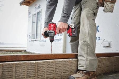 Аккумуляторная безударная дрель-шуруповерт Milwaukee M18 FDD3-502X FUEL (Арт. 4933479863)