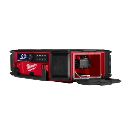 Аккумуляторное радио DAD+/зарядное устройство Milwaukee M18 PRCDAB+-0 PACKOUT с Bluetooth  (Арт. 4933472112)