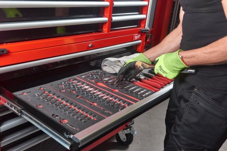 Тележка инструментальная с ящиками 46" / 117см, 10 полок (Арт. 4932478852)