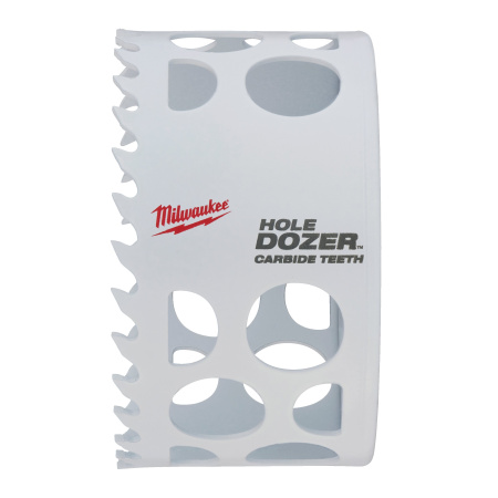 Коронка биметаллическая с твердосплавными зубьями Milwaukee HOLE DOZER CARBIDE 83 мм  (Арт. 49560736)