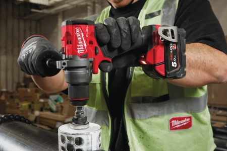 Аккумуляторная безударная дрель-шуруповерт Milwaukee M18 FDD3-502X FUEL (Арт. 4933479863)