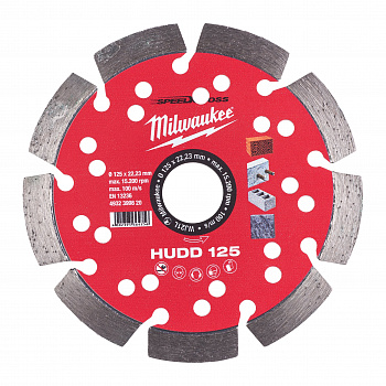 Алмазный диск скоростной Milwaukee Speedcross HUDD 125 мм  (Арт. 4932399820)