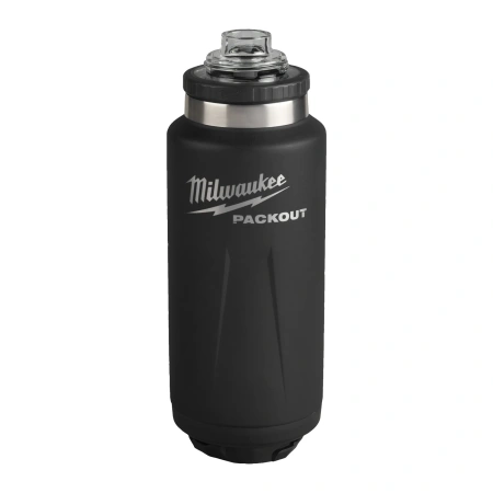 Термос черный Milwaukee PACKOUT CHUG LID 1065 мл (Арт. 4932493468)