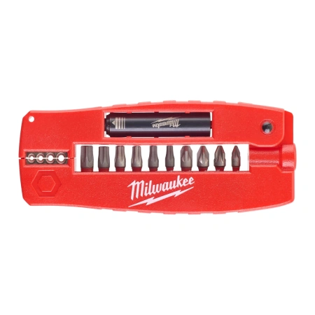 Набор ударных бит для шуруповерта Milwaukee SHOCKWAVE ''Крокодил 2'' (12шт)  (замена для 4932352943) (Арт. 4932430910)