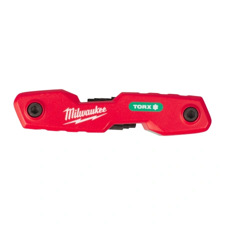 Набор складных шестигранных ключей Milwaukee TORX Т9 / Т10 / Т15 / Т20 / Т25 / Т27 / Т30 / Т40 мм (8 шт) (Арт. 4932480979)