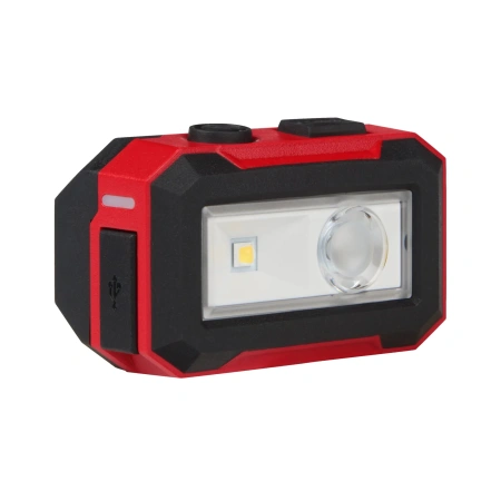 Аккумуляторный налобный, светодиодный фонарь, заряжаемый через USB Milwaukee IRHL-450 (Арт. 4933478587)