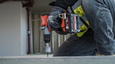 Сверло центрирующее 6x76мм с пружиной для коронок цельных TCT (Арт. 4932479059)