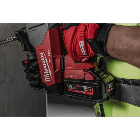 Аккумуляторный 4-х режимный SDS-Plus перфоратор Milwaukee M18 ONE FHP-0X FUEL ONE-KEY (Арт. 4933478884)