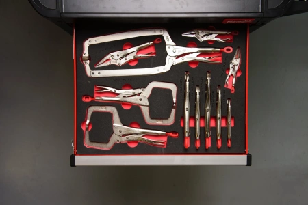 Зажимы губцевые TORQUE LOCK™ набор 11 ед. в ложементе (Арт. 4932493251)