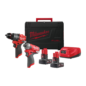 Набор инструментов Milwaukee M12 FPP2E2-402X FUEL (Арт.4933480594)