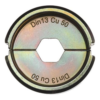 Матрица для медных наконечников и коннекторов Milwaukee DIN13 CU 50  (Арт. 4932459468)
