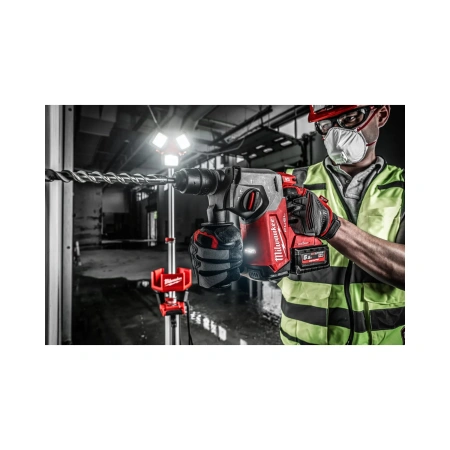 Аккумуляторный 4-х режимный SDS-Plus перфоратор со съемным патроном FIXTEC Milwaukee M18 ONE FHX-0 FUEL ONE-KEY (Арт. 4933478502)