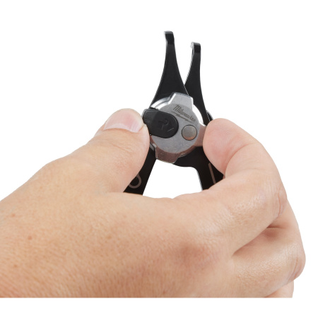 Съемник Milwaukee внеш./внутр. стопорных колец малый - изогнутый 90° (0.9мм) (Арт. 4932492489)