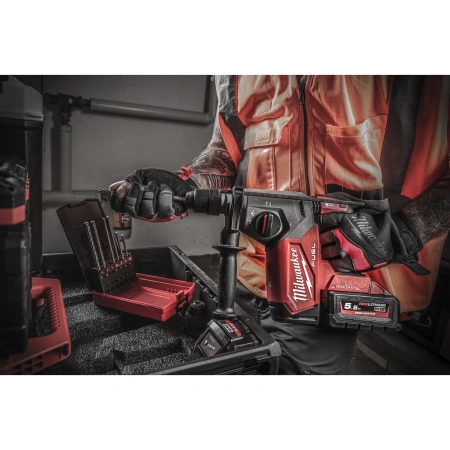 Аккумуляторный 4-х режимный SDS-Plus перфоратор со съемным патроном FIXTEC Milwaukee M18 ONE FHX-0 FUEL ONE-KEY (Арт. 4933478502)