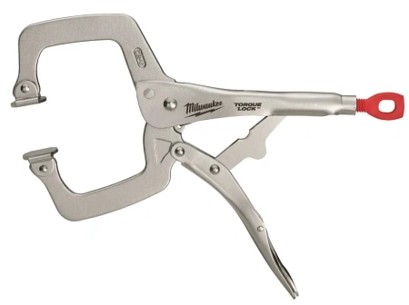 Зажим-струбцина Milwaukee тип С с шарнирными губками 280 мм (11'') TORQUE LOCK  (замена для 48223521) (Арт. 4932471727)