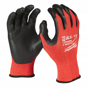 Перчатки Milwaukee с защитой от минимальных рисков, уровень 3, размер XL/10  (Арт. 4932471422)