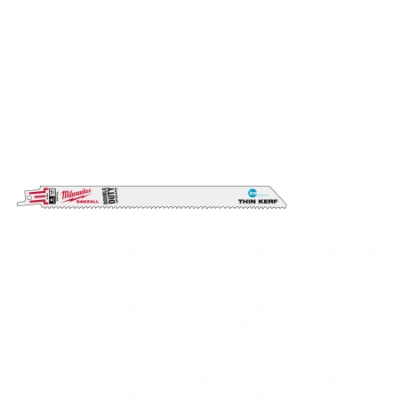 Полотно для сабельной пилы по металлу Milwaukee THIN KERF Ice Hardened 230 мм/ шаг зуба 1.8 мм (5 шт)  (Арт. 48004187)