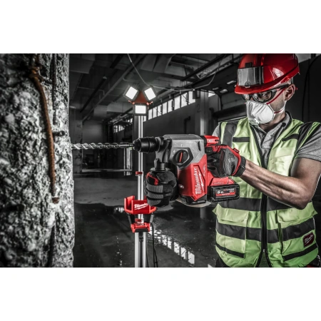Аккумуляторный 4-х режимный SDS-Plus перфоратор со съемным патроном FIXTEC Milwaukee M18 ONE FHX-0 FUEL ONE-KEY (Арт. 4933478502)