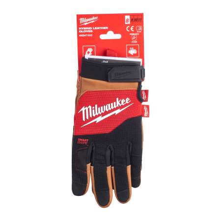 Перчатки Milwaukee с кожаными вставками, размер S/7 (Арт. 4932479726)