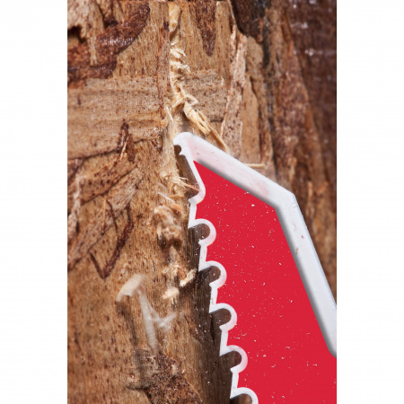 Полотно для сабельной пилы, демонтажное по дереву, дереву с гвоздями, пластику Milwaukee THE AX 230 мм/ шаг зуба 5 мм (5 шт)  (Арт. 48005026)