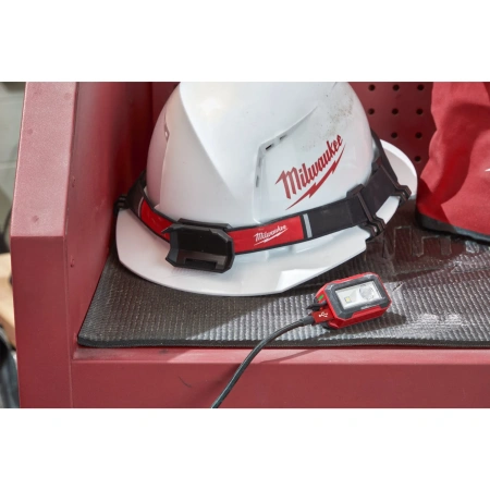 Аккумуляторный налобный, светодиодный фонарь, заряжаемый через USB Milwaukee IRHL-450 (Арт. 4933478587)