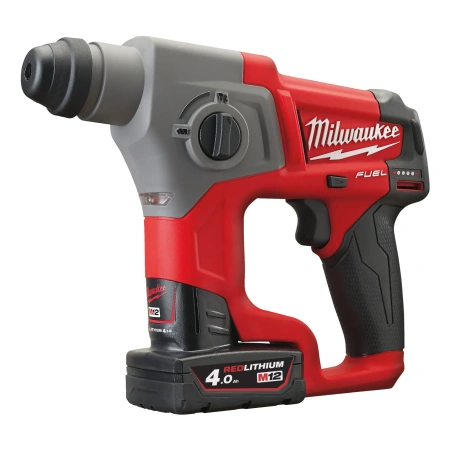 Аккумуляторный компактный 2-х режимный SDS-Plus перфоратор Milwaukee M12 CH-402C FUEL  (Арт. 4933441475)
