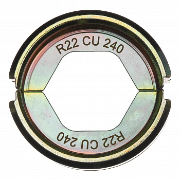 Матрица для трубчатых наконечников и коннекторов Milwaukee R22 CU 240  (Арт. 4932451764)