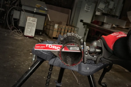 Полотно для сабельной пилы по металлу и чугуну с твердосплавными зубьями Milwaukee THE TORCH NITRUS CARBIDE 230 мм/ шаг зуба 3.17 мм (1 шт) (экоупак.) (замена для 48005262) (Арт. 48475262)