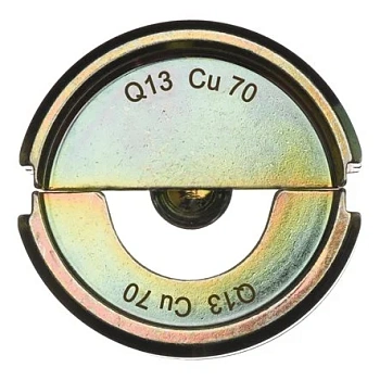 Матрица для медных непаянных клемм Milwaukee Q13 CU 70  (Арт. 4932459481)