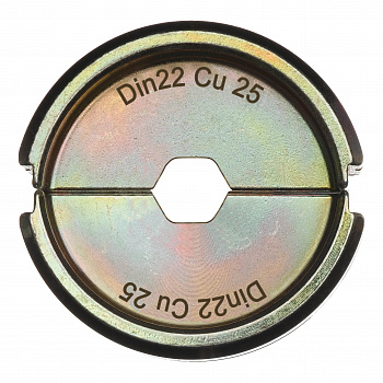 Матрица для медных наконечников и коннекторов Milwaukee DIN22 Cu 25  (Арт. 4932451745)