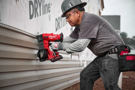 Аккумуляторный гвоздезабиватель(нейлер) с барабанным магазином Milwaukee M18 FRCN45-0X FUEL (Арт. 4933498168)
