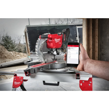Аккумуляторная торцовочная пила Milwaukee M18 FMS 305-121 FUEL ONE-KEY (Li-Ion12Ач)  (Арт. 4933471122)