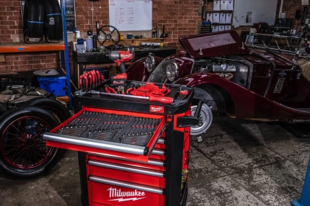 Тележка инструментальная с ящиками 30" / 78см, 7 полок (Арт. 4932478849)