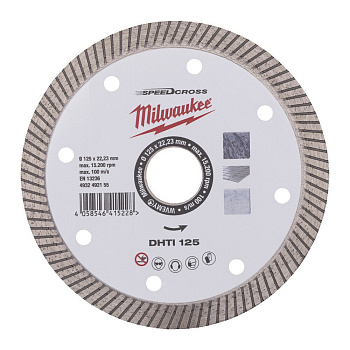 Алмазный диск скоростной Milwaukee Speedcross DHTi 125 мм (Арт. 4932492155)