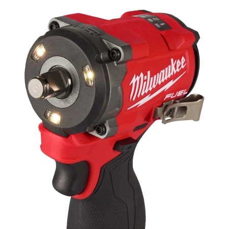 Аккумуляторный субкомпактный ударный гайковерт с фиксацией пином Milwaukee M12 FCIWP12G3-0 FUEL (1/2'') (Арт. 4933493457)