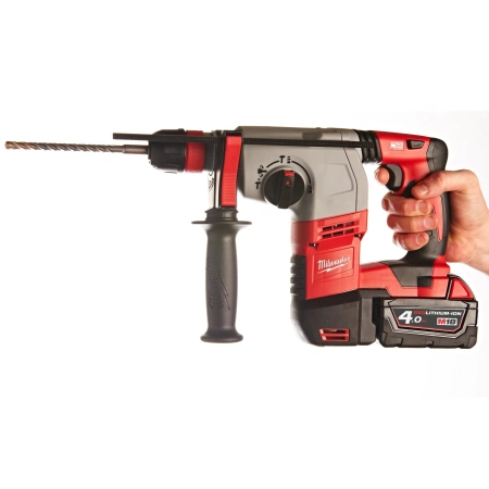 Аккумуляторный 4-х режимный SDS-Plus перфоратор со съемным патроном FIXTEC Milwaukee HD18 HX-402C  (Арт. 4933441280)